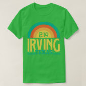 Irving Texas netnummer T-shirt (Design voorkant)
