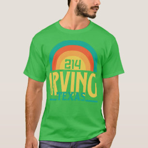 Irving Texas netnummer T-shirt