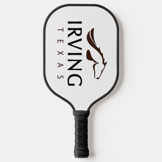 Irving (Texas) stadsvlag Pickleball Paddle (Voorkant)