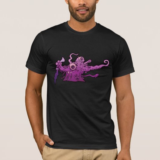 Irving the Impressionable Young Shoggoth Tshirt1 T-shirt (Voorkant)
