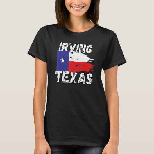 Irving TX Texas Shirt (Voorkant)