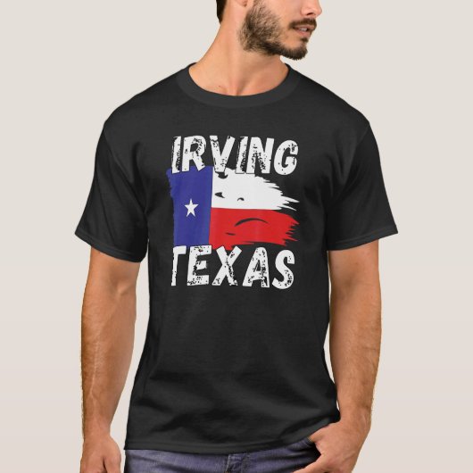 Irving TX Texas Shirt (Voorkant)