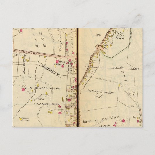 Irvington, New York Briefkaart (Voorkant)