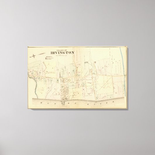 Irvington, New York Canvas Afdruk (Voorkant)