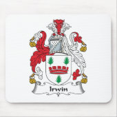 Irwin Family Crest Muismat (Voorkant)