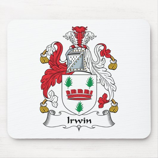 Irwin Family Crest Muismat (Voorkant)