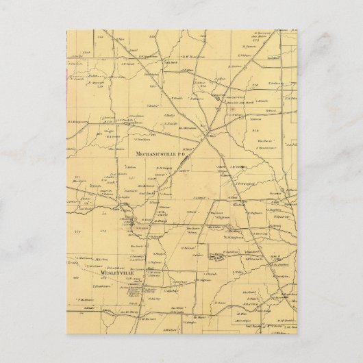 Irwin Township Briefkaart (Voorkant)
