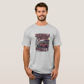 Irwindale speedway terugblik t-shirt (Voorkant volledig)