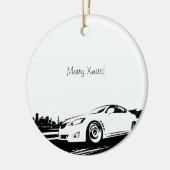 IS250 rolschot Keramisch Ornament (Links)