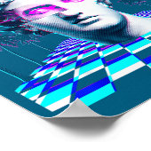 Is 2016 Vaporwave Glitch Beeld Esthetisch Poster (Hoek)
