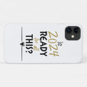 Is 2024 Klaar Voor Dit Alles Case-Mate iPhone Case (Achterkant (horizontaal))