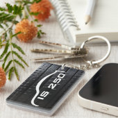 IS-250 met loopvlak voor banden Sleutelhanger (Voorkant Rechts)