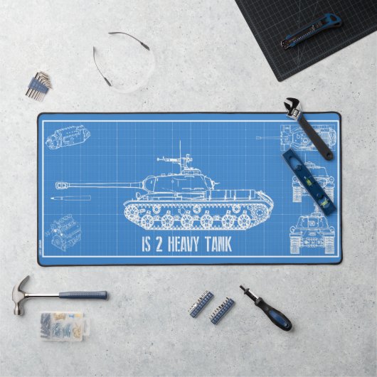 IS-2-tank Bureaumat (Werkstation)