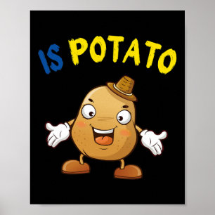 Is Aardappel Grappig Oekraine Grap Steun Oekraine Poster