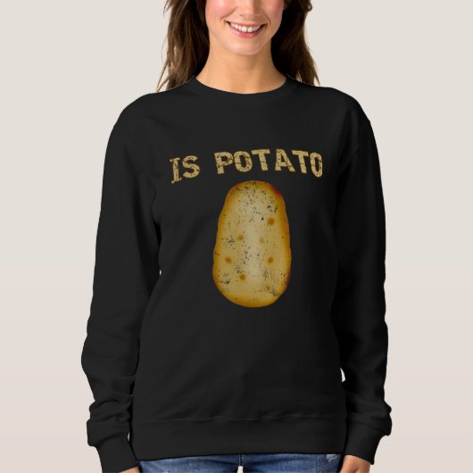 Is aardappel Humor Trui (Voorkant)