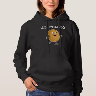Is aardappel op televisie zoals die op late avond hoodie