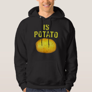 Is aardappel op televisie zoals die op late avond hoodie