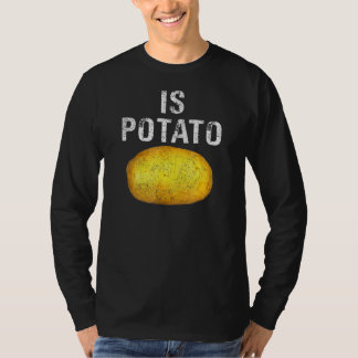 Is aardappel op televisie zoals die op late avond t-shirt