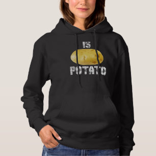 Is aardappel zoals gezien op de late avond is aard hoodie