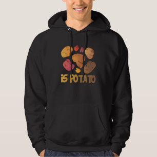 Is aardappel zoals gezien op late nachttelevisie 1 hoodie