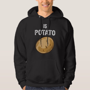 Is aardappel zoals gezien op late nachttelevisie 2 hoodie