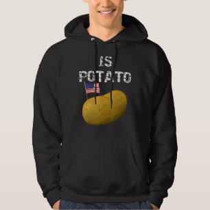 Is aardappel zoals gezien op late nachttelevisie 7 hoodie