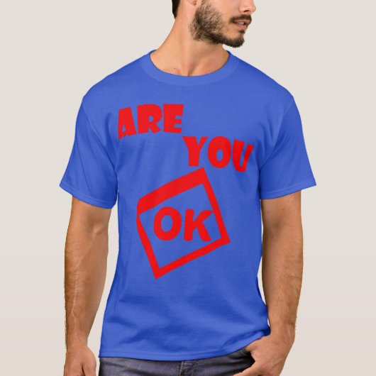 is alles ok 70s cadeau t-shirt (Voorkant)