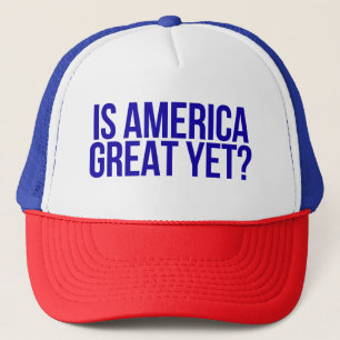 "Is Amerika al groot?" Hat Trucker Pet