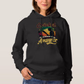 Is Answer Cricket Player Hoodie (Voorkant)