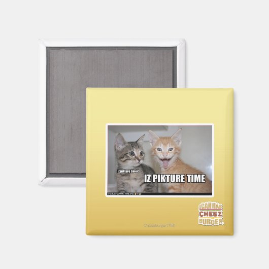 Is beeldtijd magneet (Voorkant / Achterkant)