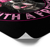 Is beter met een franchise - Franse bulldog 1 Poster (Hoek)