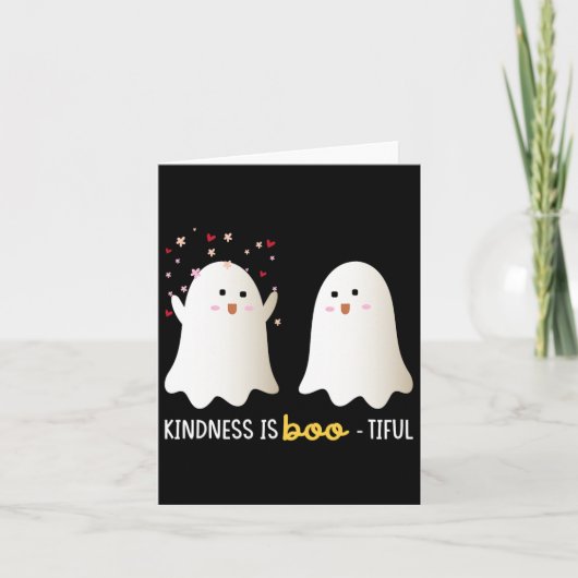 Is Boo-tiful Teacher Schattige Ghost Bootiful Hall Kaart (Voorkant)