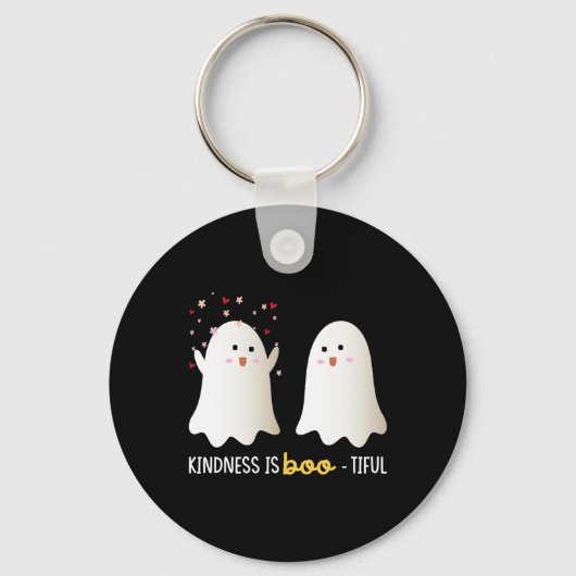 Is Boo-tiful Teacher Schattige Ghost Bootiful Hall Sleutelhanger (Voorkant)
