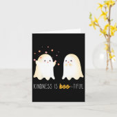 Is Boo Tiful Teacher Schattige Ghost Halloween Kaart (Gele Bloem)