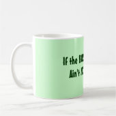 Is BOSS niet gelukkig? Niemand is gelukkig! Mok (Links)