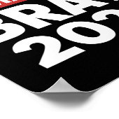 Is Brat Funny Quotes Feministische Vrouwen Meisje  Poster (Hoek)