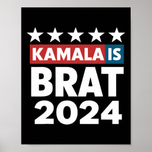 Is Brat Funny Quotes Feministische Vrouwen Meisje  Poster