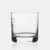 Is Buttcheeks een woord? Whisky Glas (Links)