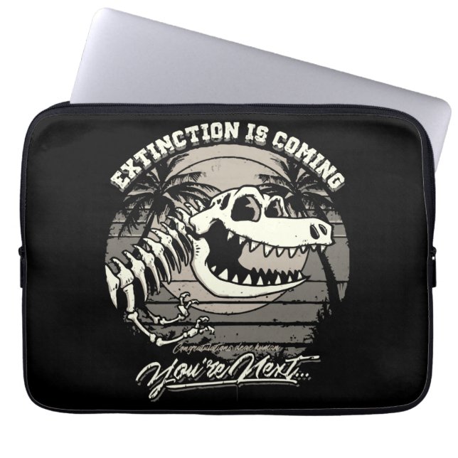 Is Coming You're Next Laptop Sleeve (Voorkant)