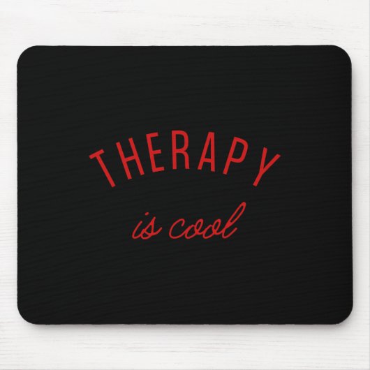 Is Cool Mental Health Problems Awareness Therapist Muismat (Voorkant)