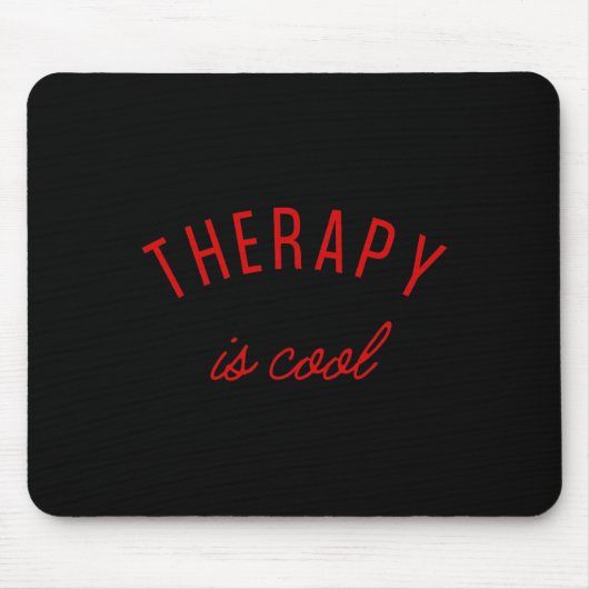 Is Cool Mental Health Problems Awareness Therapist Muismat (Voorkant)