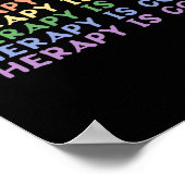 Is cool zelfzorg mentaal gezondheidsbewustzijn poster (Hoek)