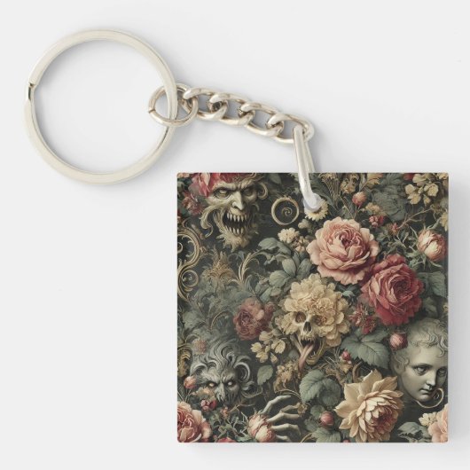 Is dat alles wat er is - gotisch Victoriaans Sleutelhanger (Voorkant)