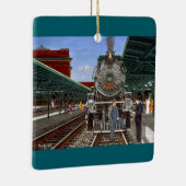 "IS DAT DE CHATTANOOGA CHOO CHOO®" door Tom Rock Keramisch Ornament (Rechts)