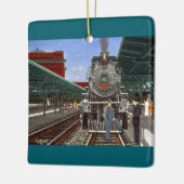 "IS DAT DE CHATTANOOGA CHOO CHOO®" door Tom Rock Keramisch Ornament (Links)