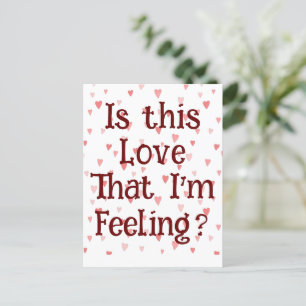 Is dat de liefde die ik voel? Briefkaart
