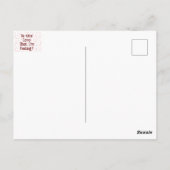 Is dat de liefde die ik voel? Briefkaart (Achterkant)