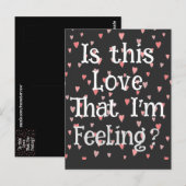 Is dat de liefde die ik voel? Briefkaart (Voorkant / Achterkant)