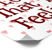 Is dat de liefde die ik voel? Poster (Hoek)