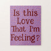 Is dat de liefde die ik voel? puzzel legpuzzel (Verticaal)